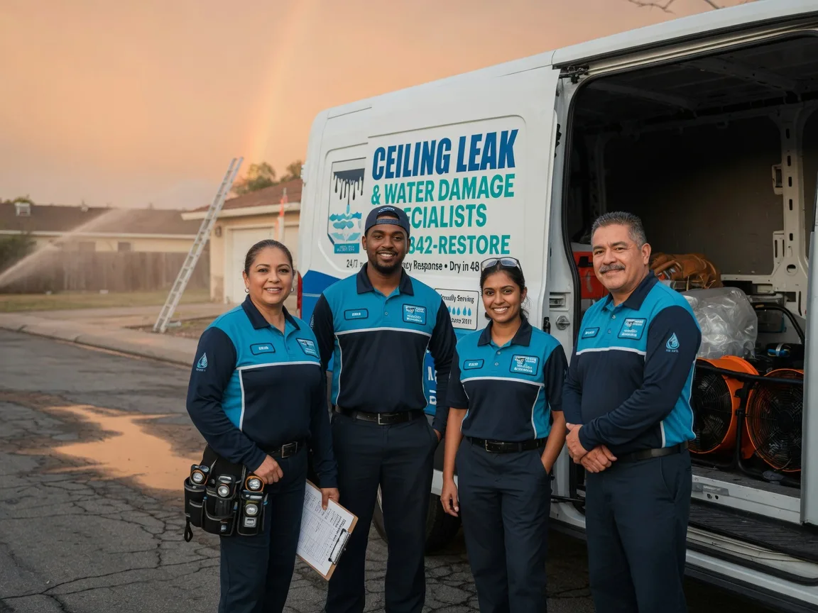 Ceiling Leak Cleanup company in Bryant, WI